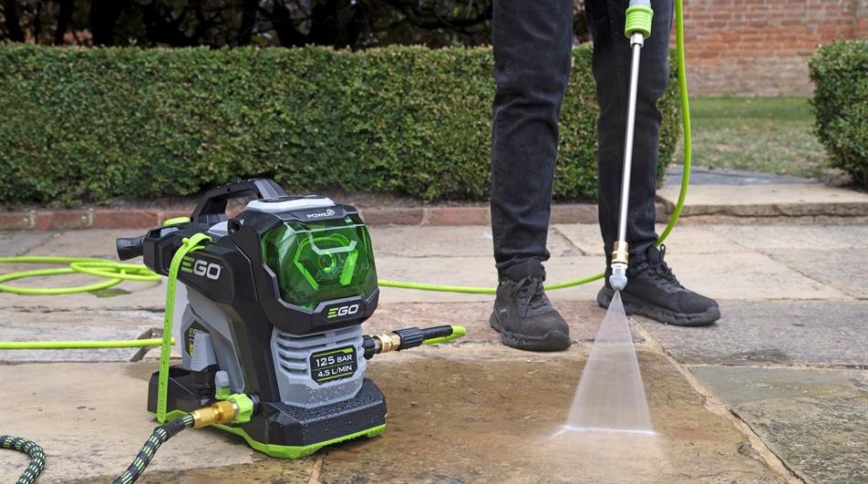 EGO HPW1800E compact pressure washer